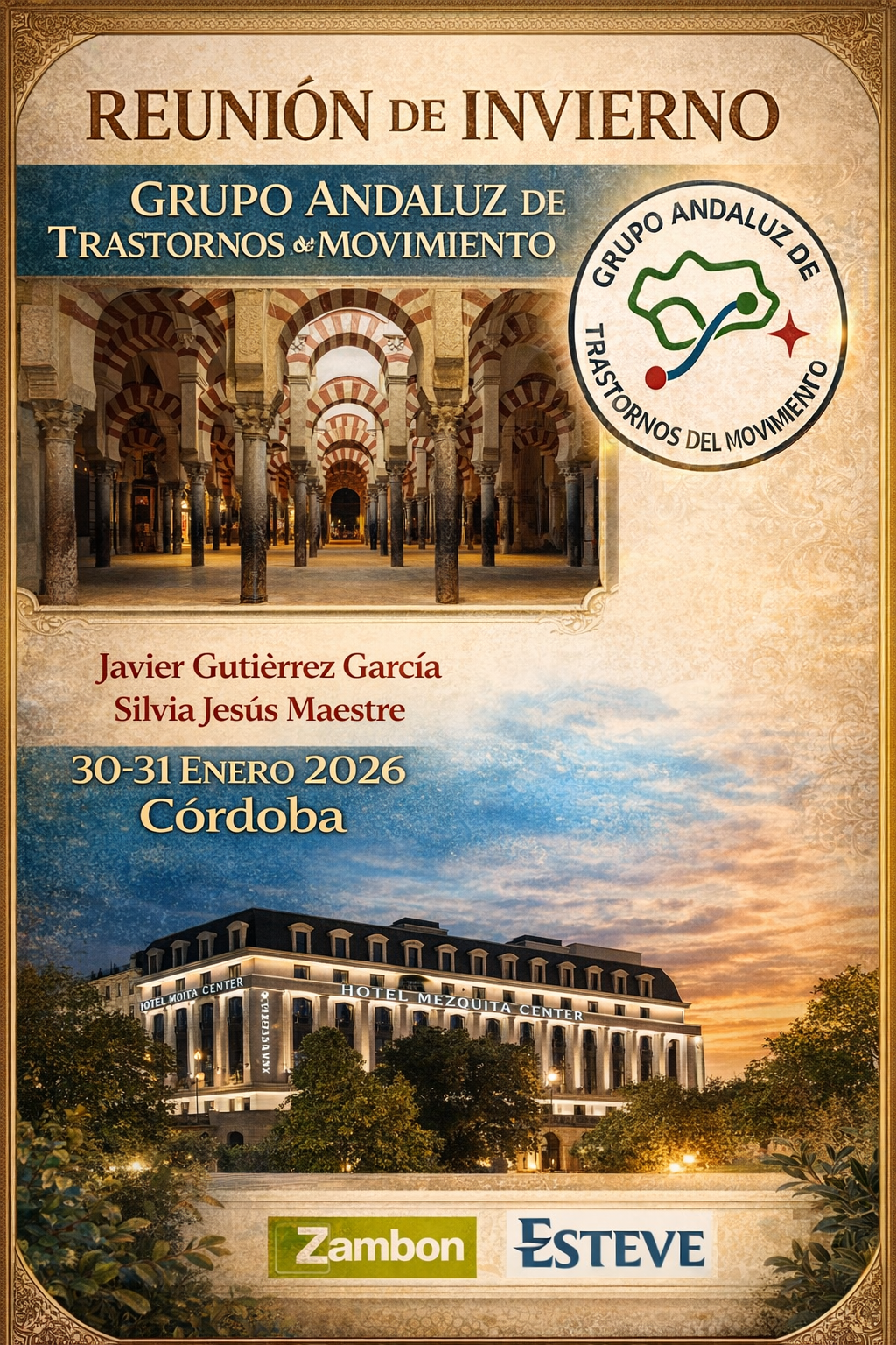 Córdoba acogerá la Reunión de Invierno del Grupo Andaluz de Trastornos del Movimiento